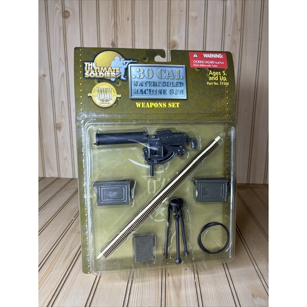 Ultimate Soldier 51300 .30 Cal Water Cooled Machine Gun Weapons Set 1/6 NEW